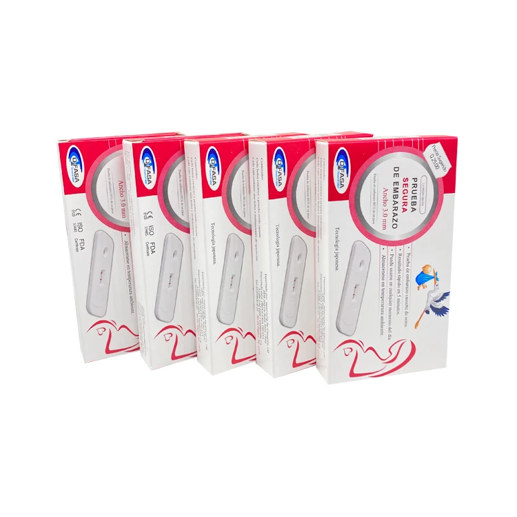 Accurate One Step Pregnancy Tests 6.0mm test midstream