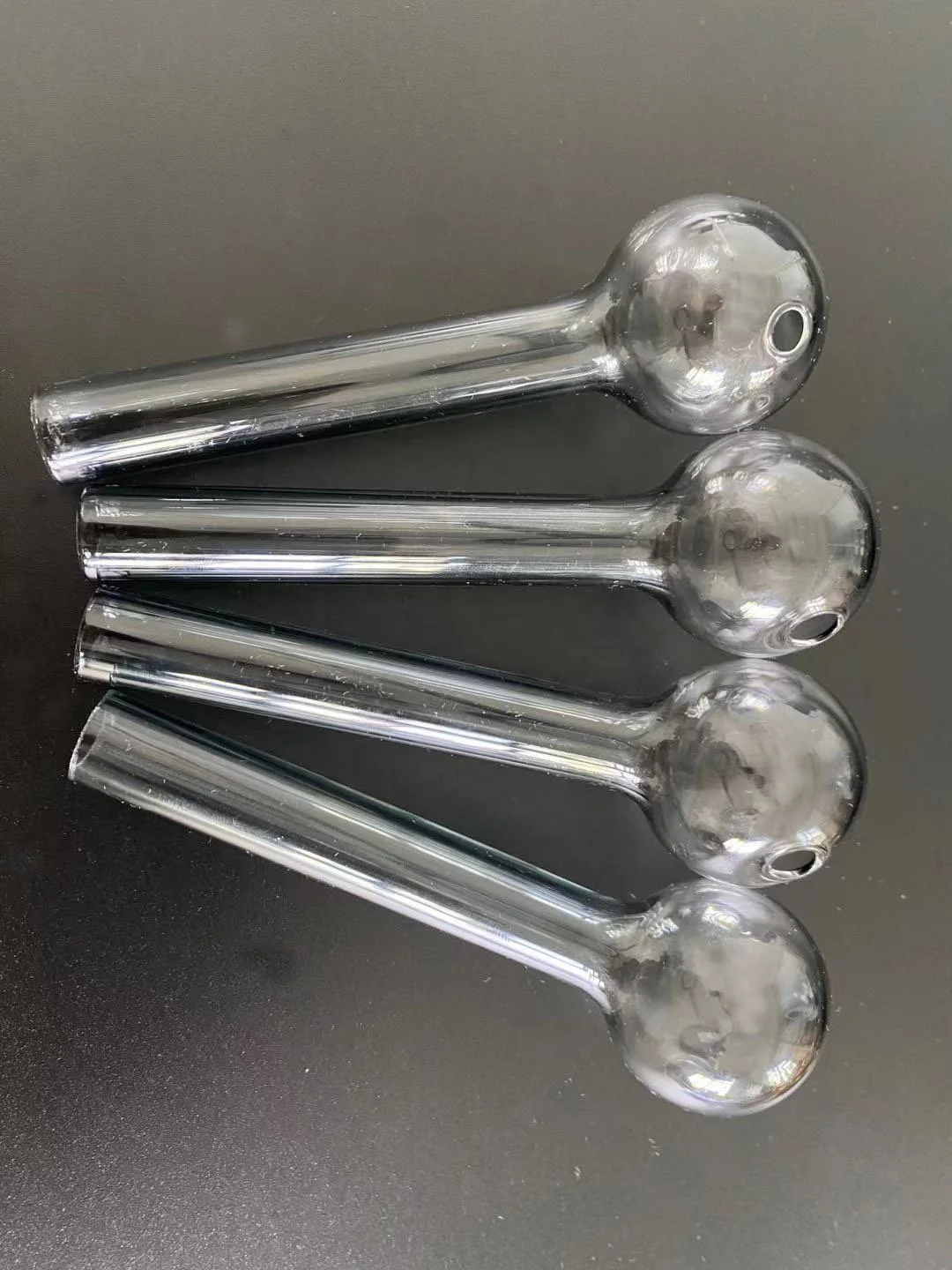  Стеклянная трубка Love pipe 4 дюйма прозрачная для маникюра аксессуары курения простые стеклянные