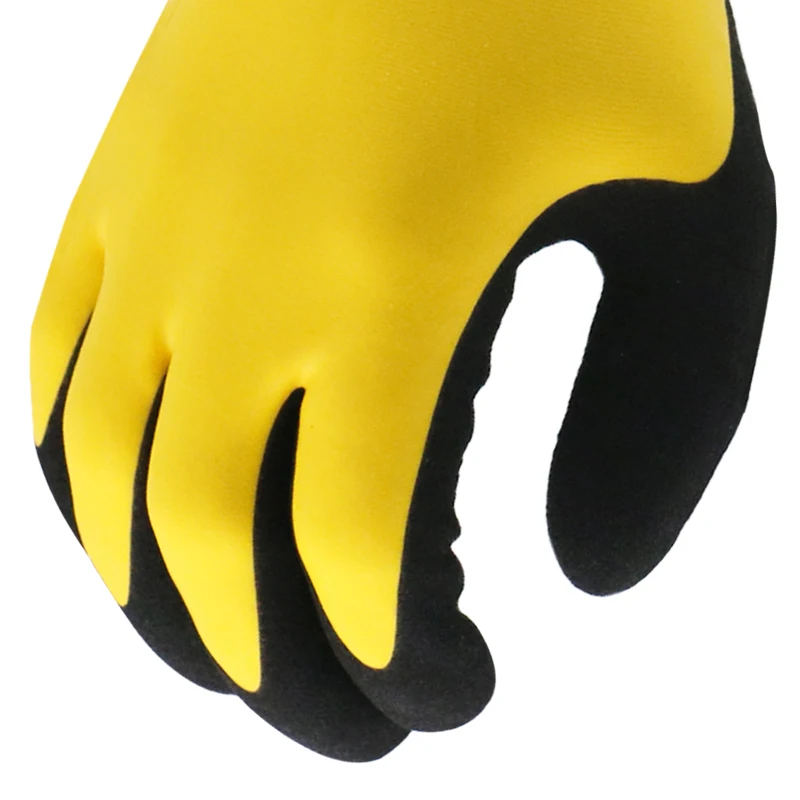 MaxiPact Free Samples PPE Factory CE 3142X Winter Gloves Logo Custom Knit Acrylic Latex Sandy TouchscreenThermal Gloves