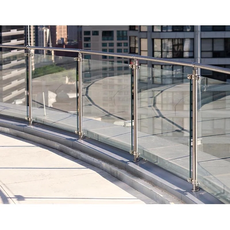 VIKO Stainless Steel Stair Balusters Balcony Glass Railing Post