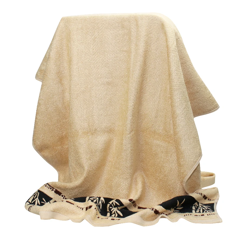 Morden Luxury Plain Dyed Factory Outlet Bamboo Bath Face Cloth Customize Woven Towel