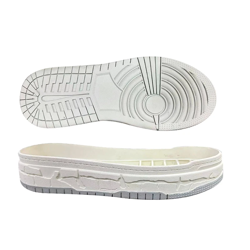 Natural rubber soles  good quality thick sole shoes with the crepe rubber sole