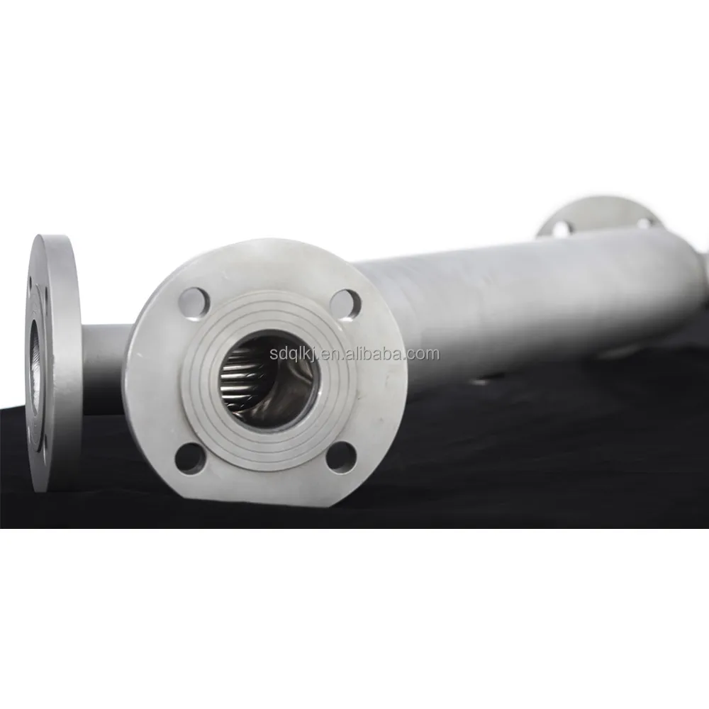 industrial stainless steel spiral wound  tube heat exchanger for steam condenser