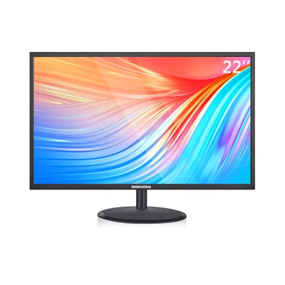 Оптовая продажа монитор для ПК 1080P плоский светодиодный экран компьютера 22