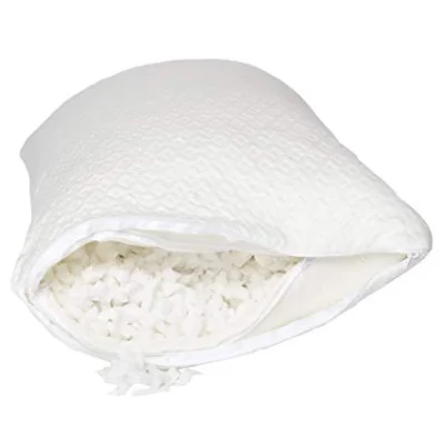 Air cotton removable cover mesh inner  cover latex filling Natural latex shredded  memory foam reading pillow