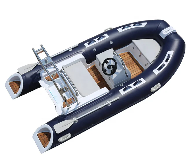 RIB550 Wholesale customized rigid hull hypalon inflatable RIB boat