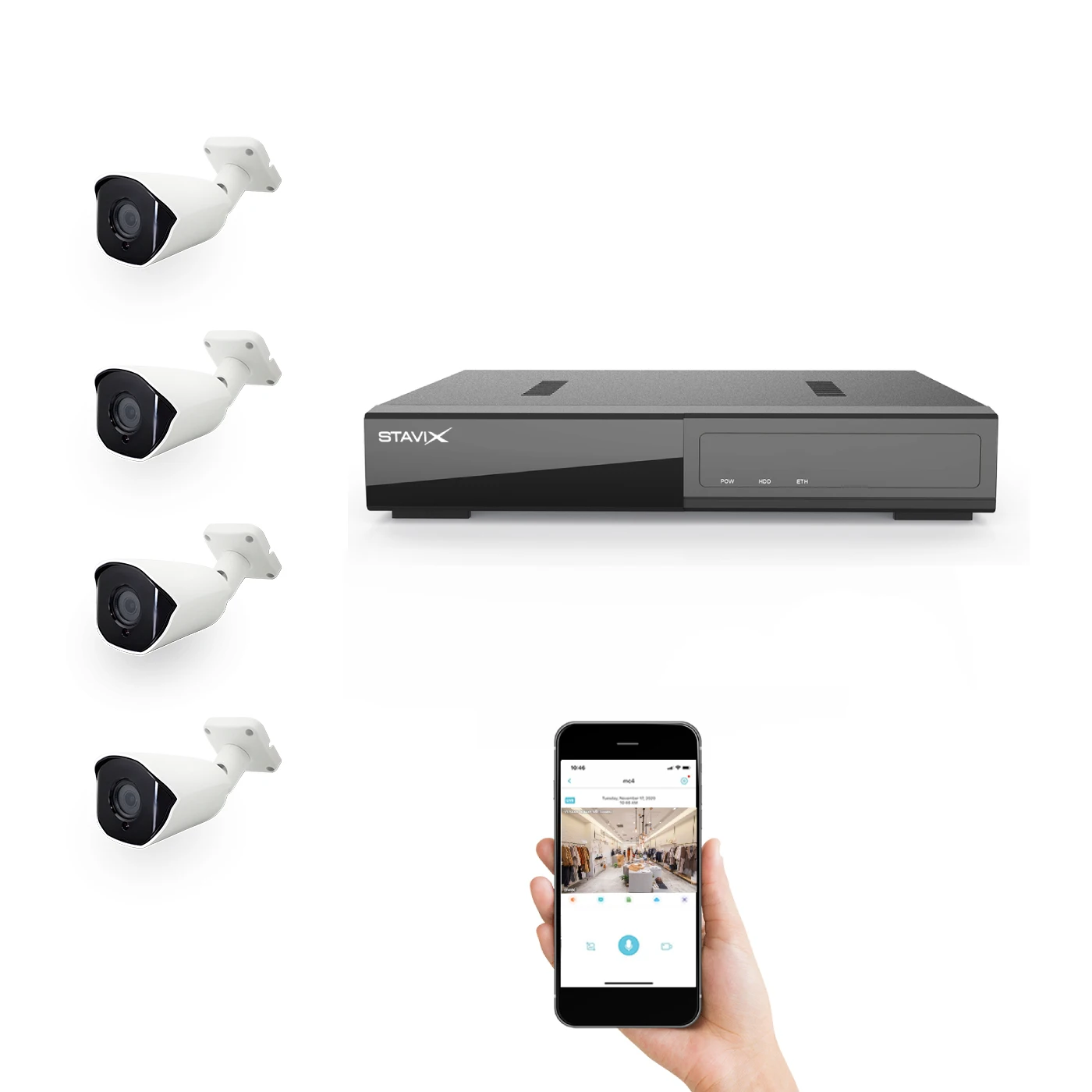 Домашняя система безопасности с 2MP CCTV камера 2021 OEM 1080P HD 4-канальное видео все комплект DVR 8 Ch 4Ch видеорегистраторы usb