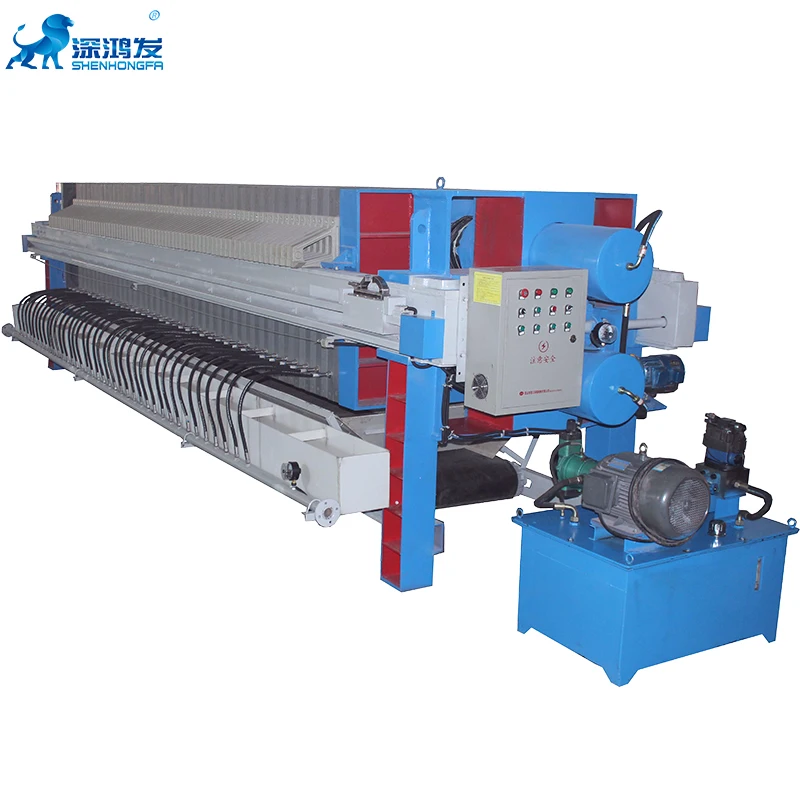 Factory price chamber membrane filter press wastewater treatment solid-liquid separation equipment