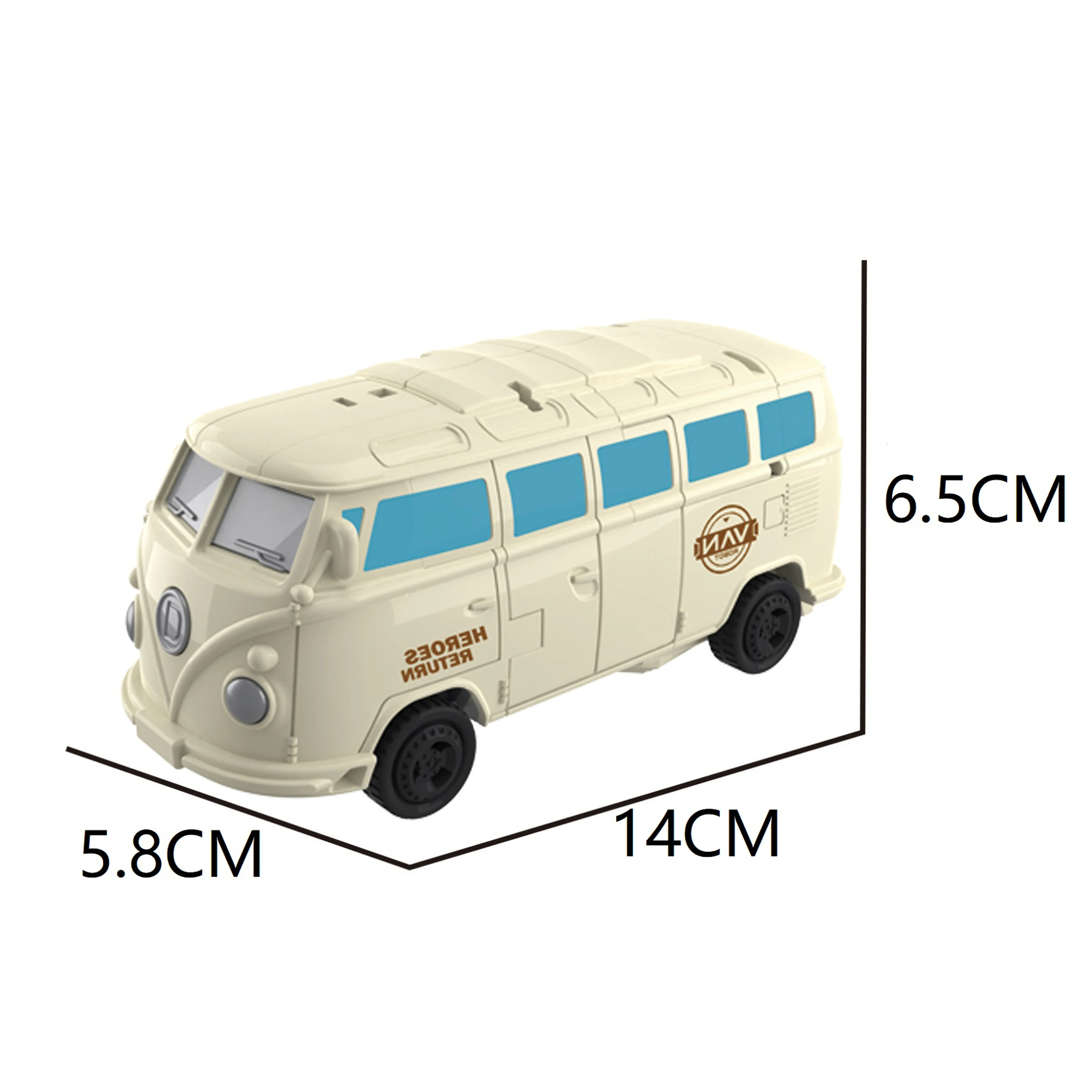 2023 New Arrival Children Deformation Robot Model Car Educational Transform Action Assembled Plastic Vehicle