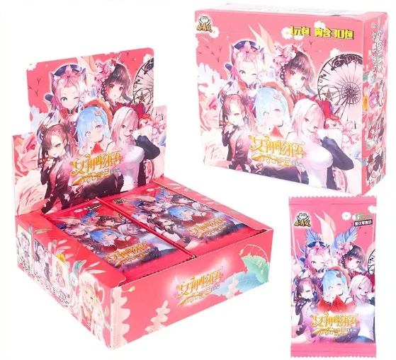 New Design Goddess Story Collection Cards Sexy Swimsuit Girls Bikini Fairness TCG 2m06 PR Goodliness Table Playing Game Board