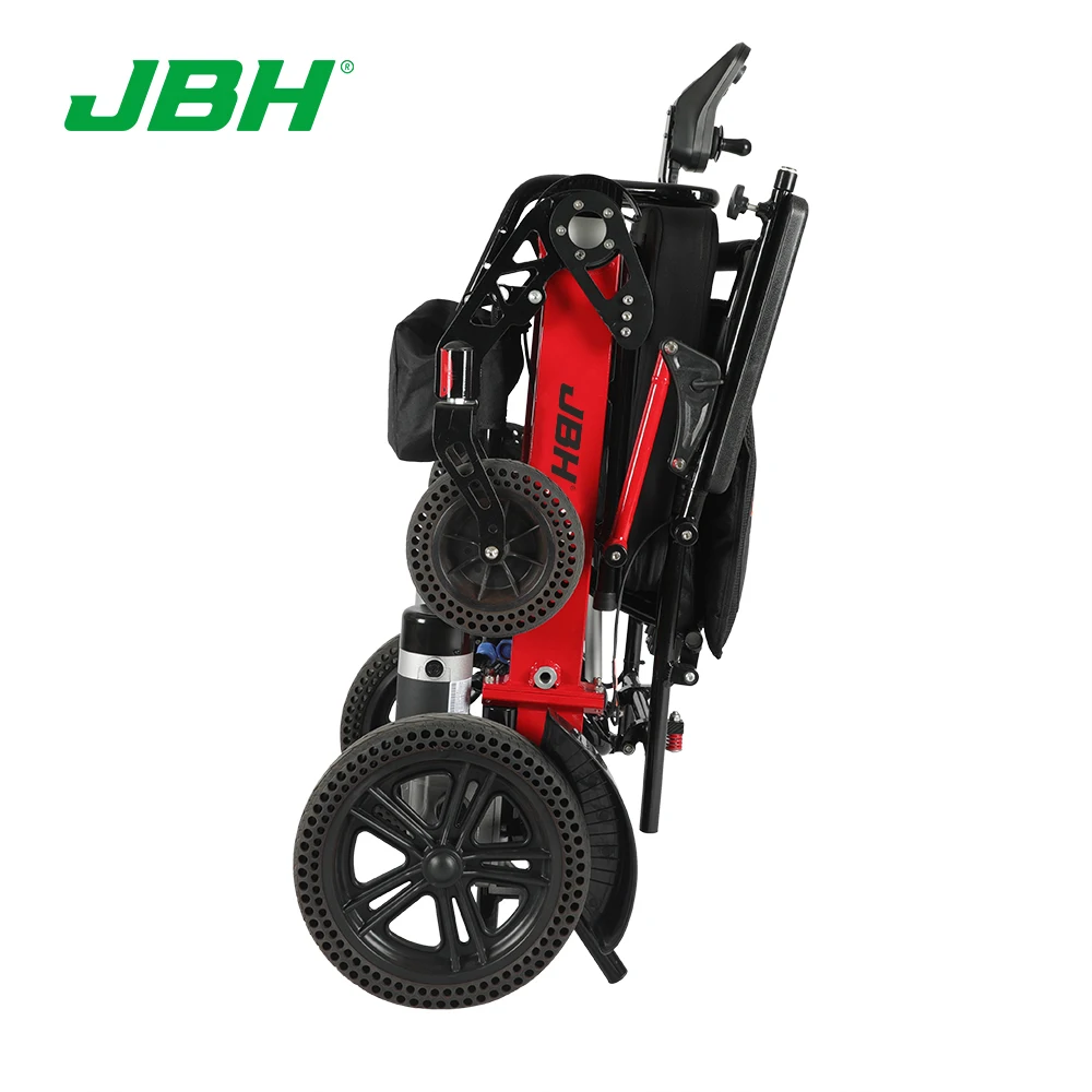 JBH новый дизайн модель D19 Съемная инвалидная коляска с интеллектуальным управлением для тяжелого