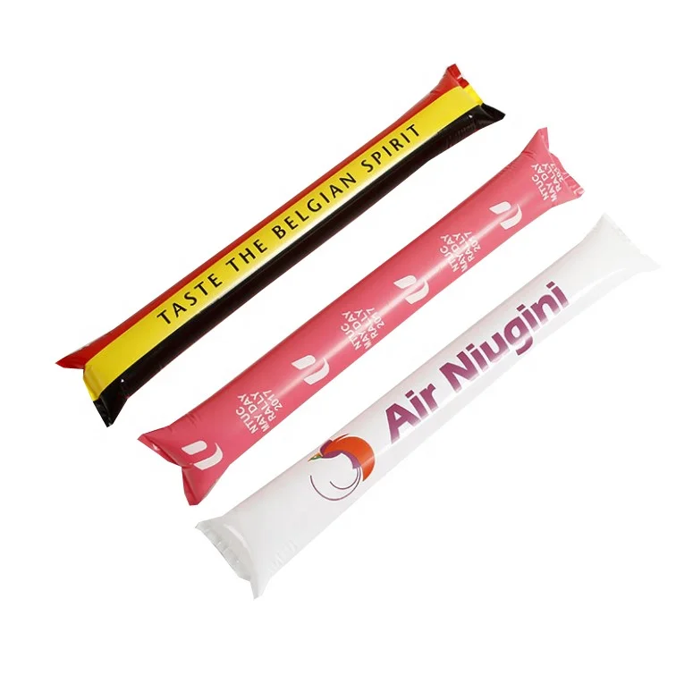 
Custom LOGO Printed Cheap LDPE Inflatable Cheering Sticks With Cheap Price 