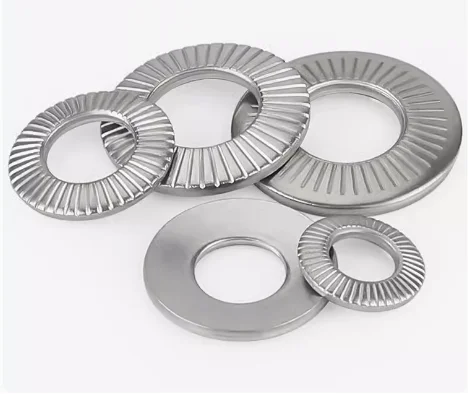 304 Stainless Steel Butterfly Saddle Single-Toothed Washers Non-Slip Gasket M4 M5 M6 M8 M10 M12 M16