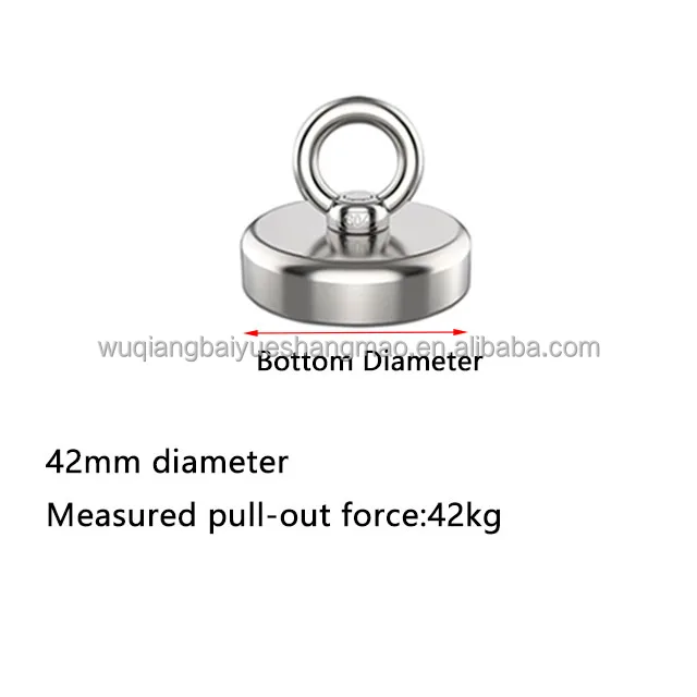 Wholesale high-strength circular strong fishing ring magnets, neodymium iron boron magnets