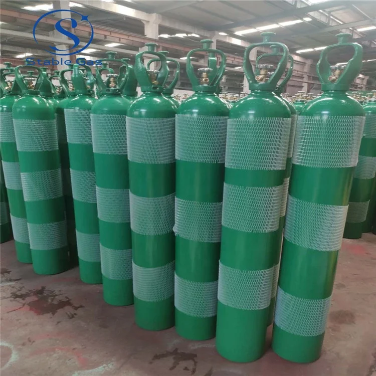 50L 10M3 China Medical Oxygen Cylinder Cheap Empty Oxygen Tank Price