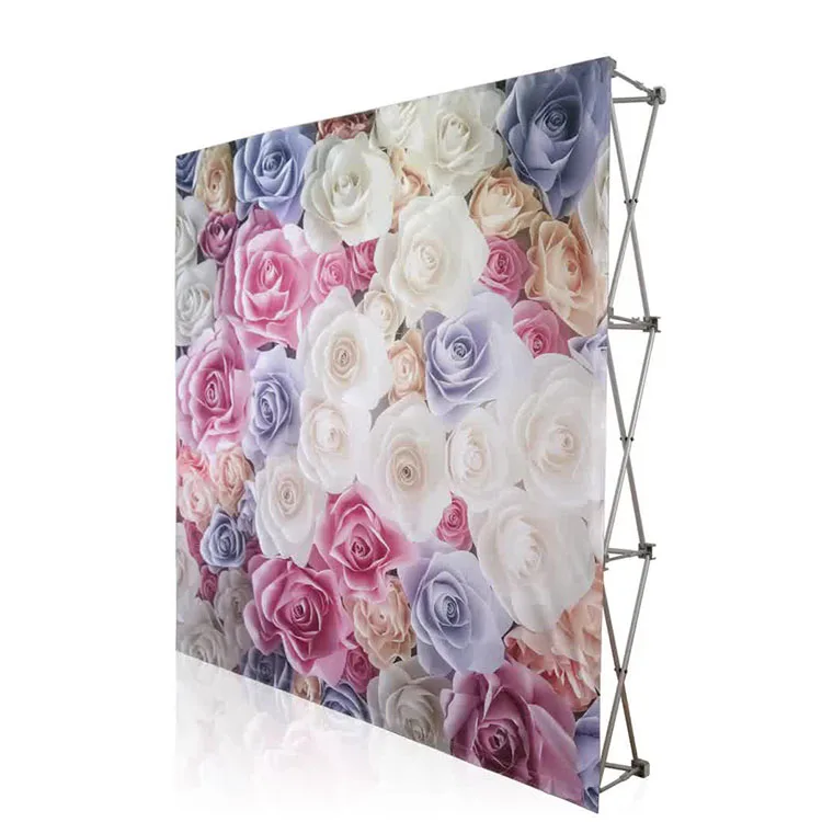 Trade show exhibition  display pop up booth back drop display backdrop stand partition walls popup tension fabric