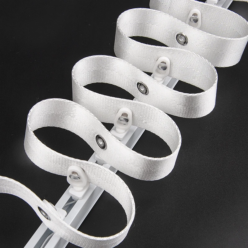 IKSUN High Quality Ripple Fold Curtain Tape Motorized Wave Curtains For S Fold Curtain Motor
