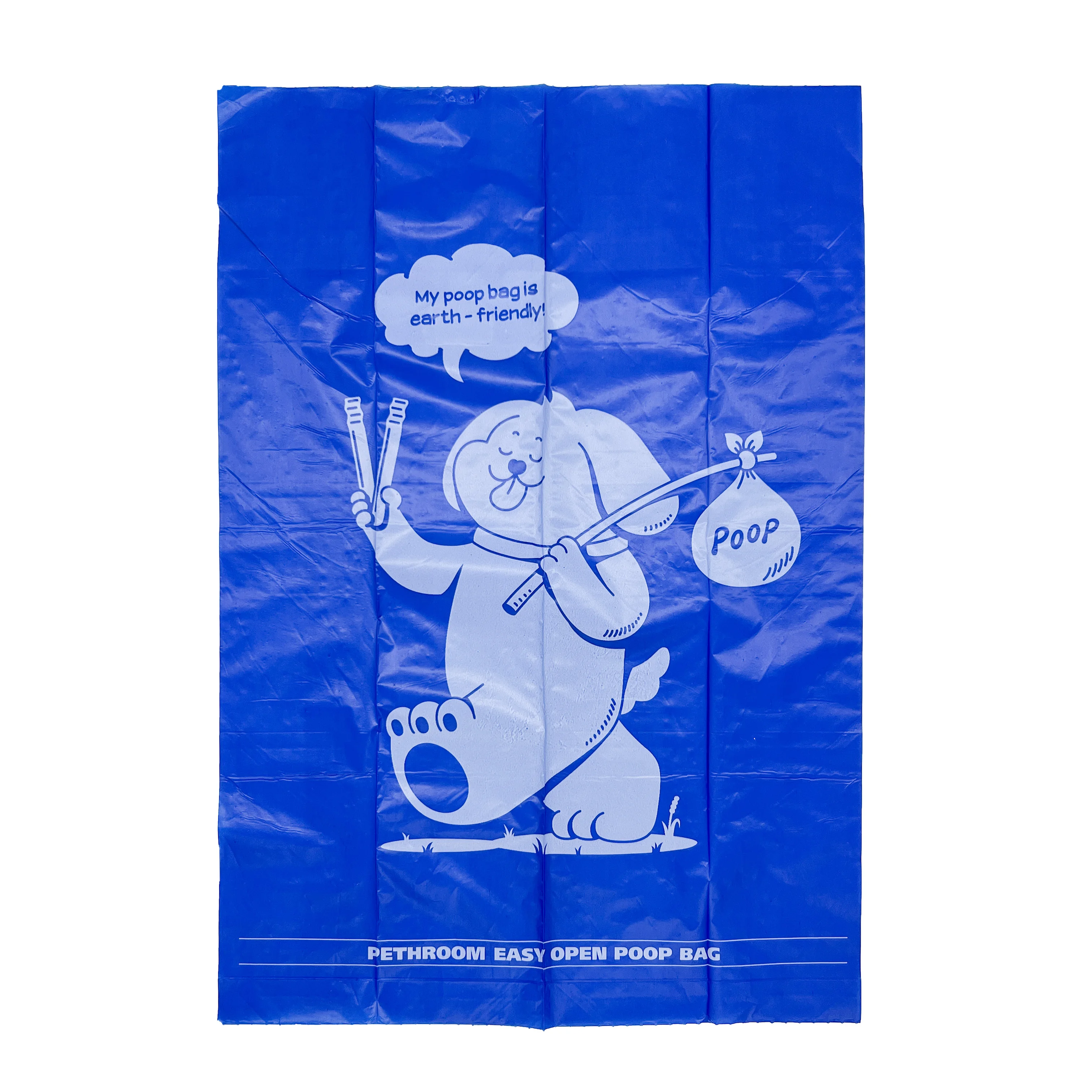 Hot sale biodegradable Pooper scooper trash bag different compostable size Doggie poop bag for walk the dog