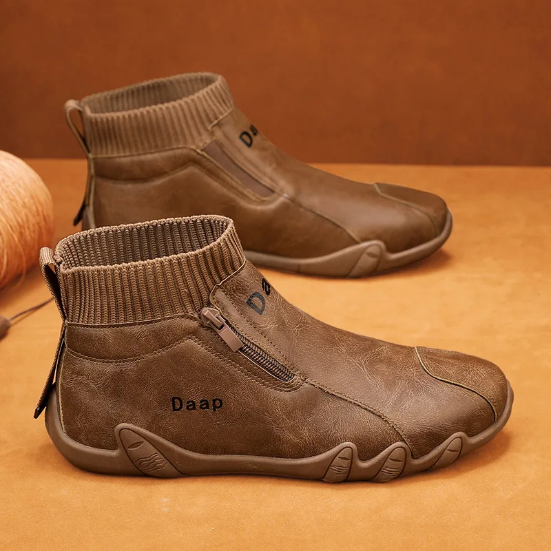 New fashion outdoor  comfort walking  casual  platform men sports shoes