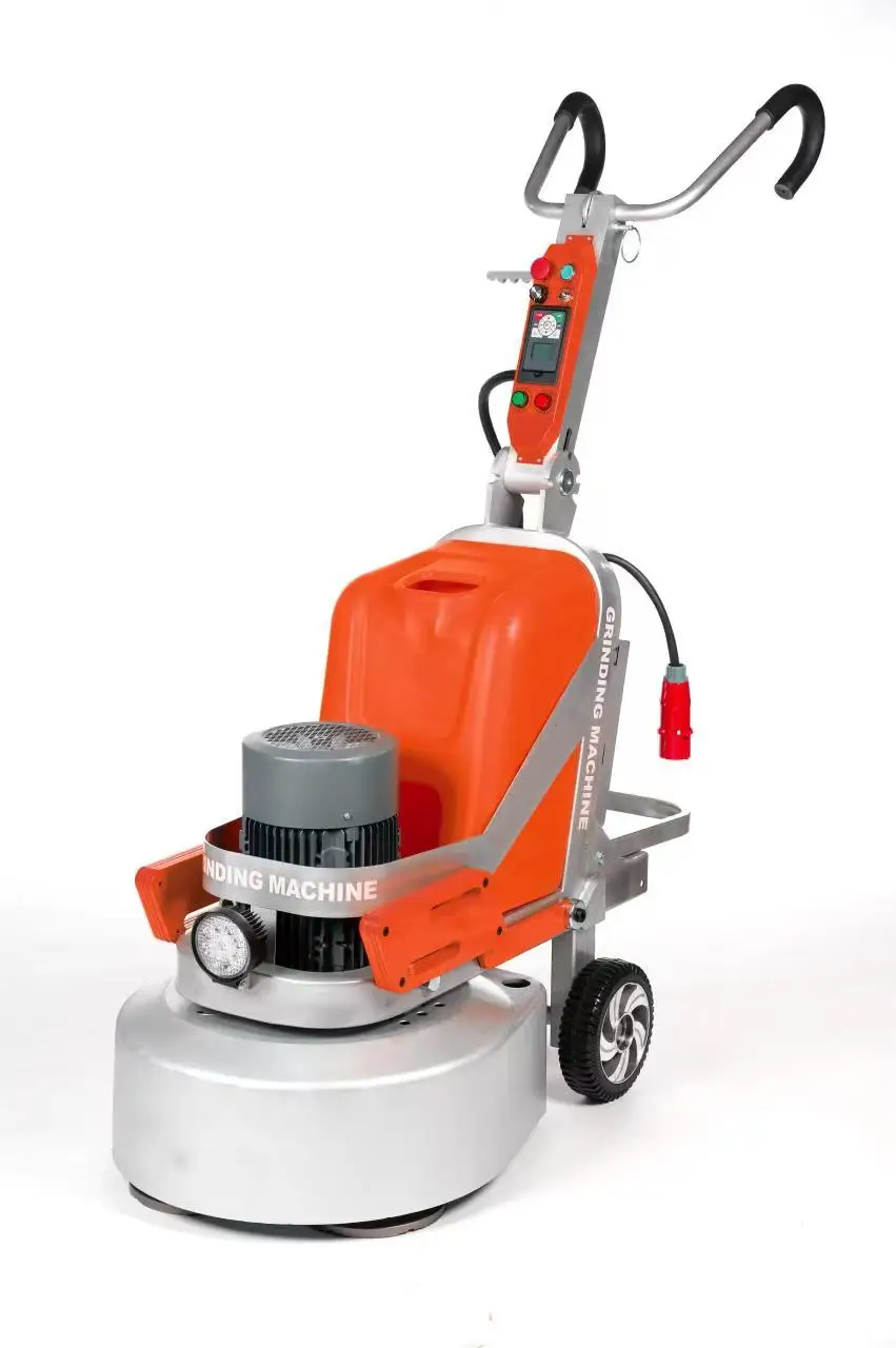 CONSMAC MAXMACH 220V Manual Rotating Floor Grinding Machine for Marble Epoxy Terrazzo