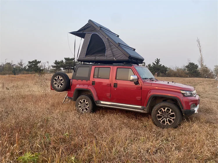 China Clamshell Kings Roof Top Tent Camping Triangle Hard Shell Roof Top Tent