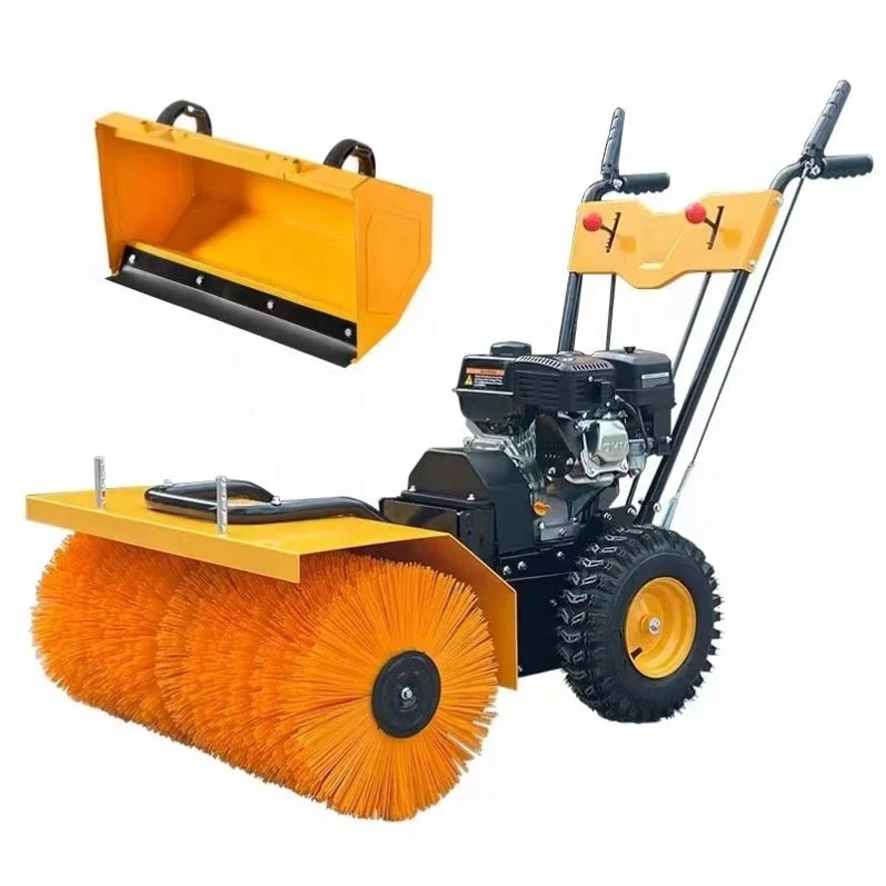 High Operating Efficiency, Hand Propelled Walking, Low-Power Sweeping Machine, Broom, Street Snow Blower, Best-Sell