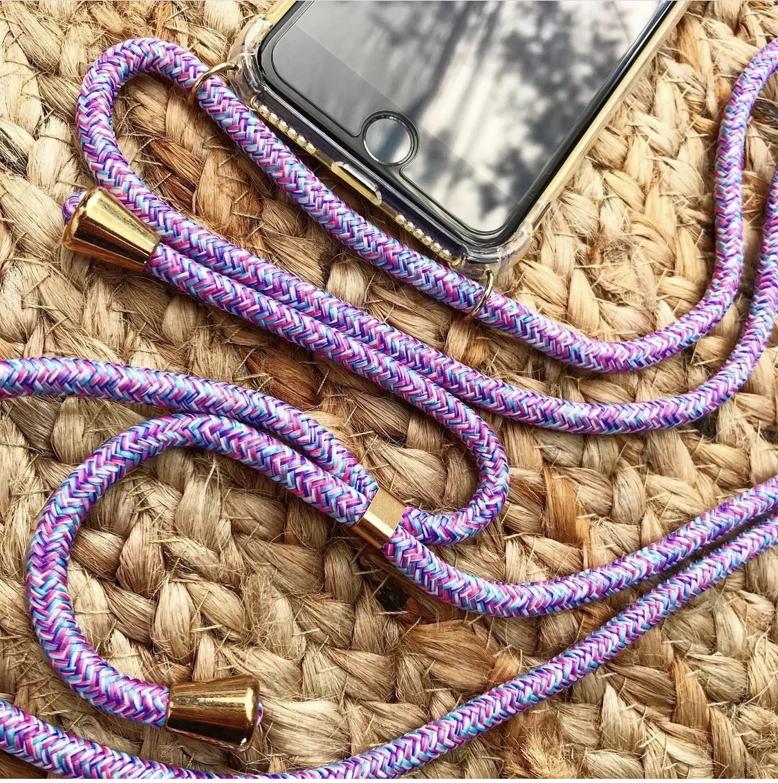 New arrivals phone accessories DIY Tether tab with lanyard key chain holder universal for Phone 11