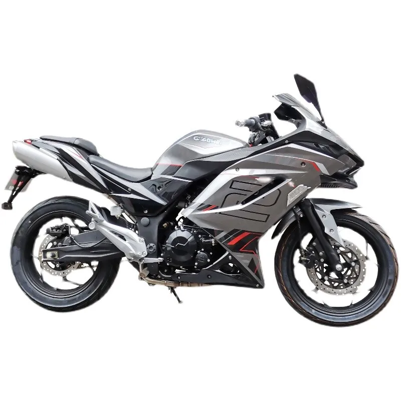 China motorcycles sale 400cc double-cylinder racing motorcycles off road motorcycle for adults