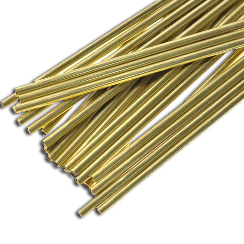 Ultrafine brass tube  wind instrument brass pipe OD 0.5 0.6 0.7 0.8 0.9 1 1.1 1.2 1.3mm brass tube