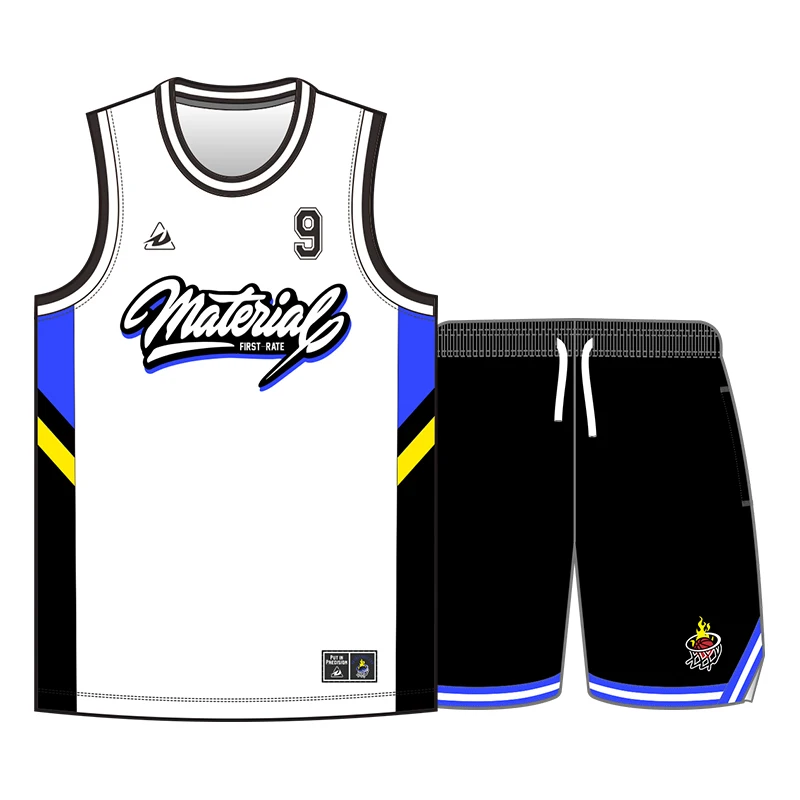 Latest sublimation printed 100% polyester mens basketball jersey custom logo vintage basketball jersey