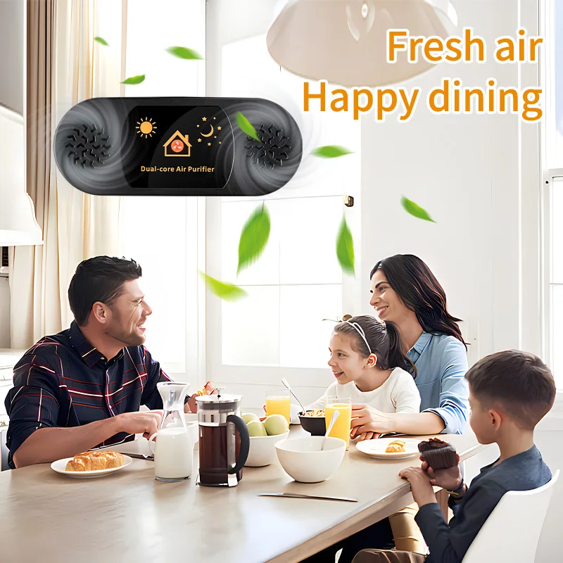 New product ideas 2024 wall mounted odor deodorizer eliminator smell removal air purifier for kitchen, dinning room