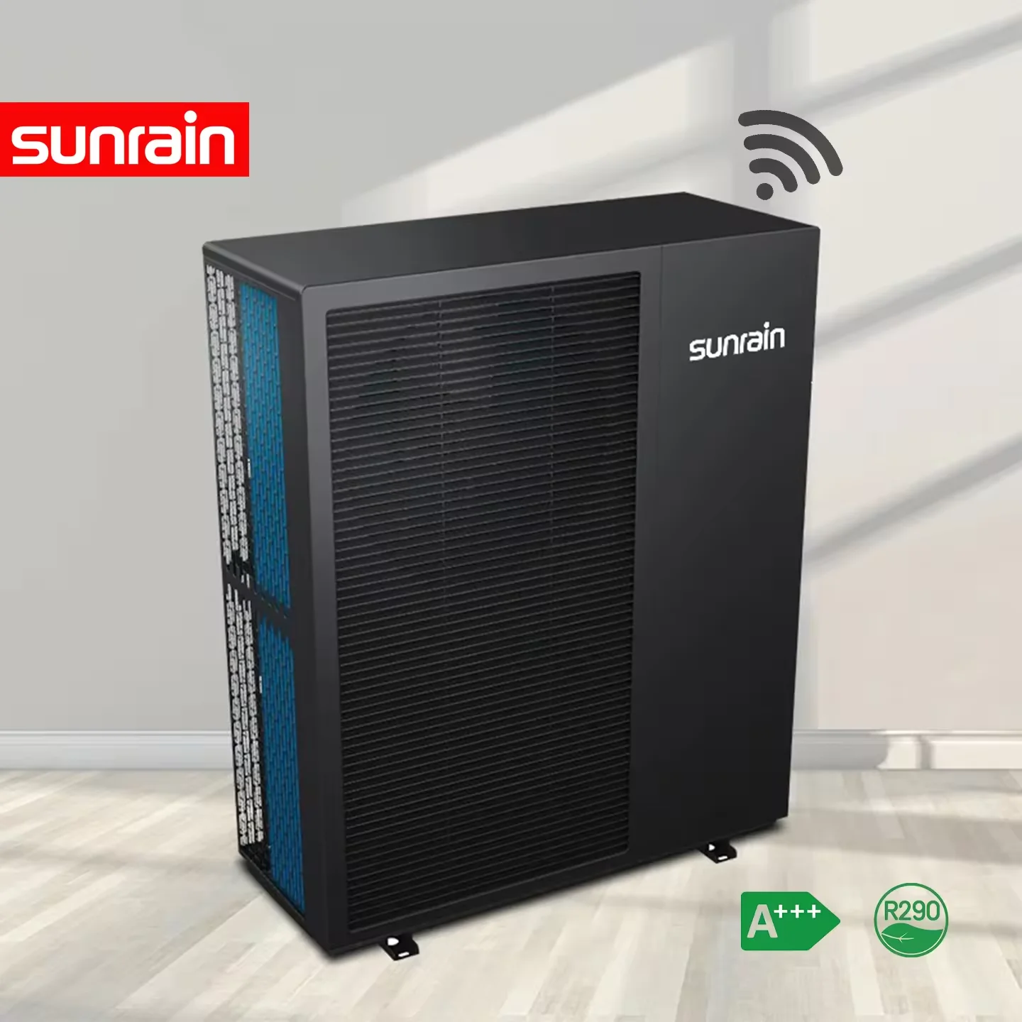 Sunrain OEM завод CE Keymark 6 кВт 8 12 18 тепловой насос R290 газ Erp A ++++ WIFI Full DC инвертор китайский
