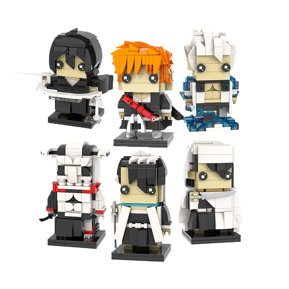 Аниме демон DBZ Chainsawman Tanjirou Brickheadz Diy строительные блоки наборы Развивающие игрушки для детей