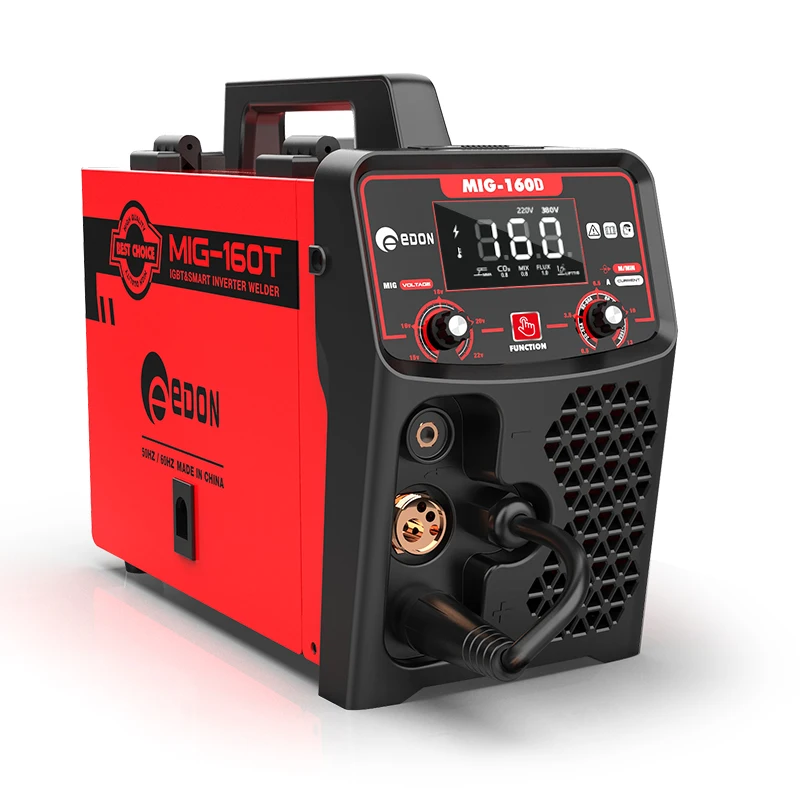 EDON  Expert MIG 285 IGBT  WELDING MACHINE MIG WELDER GAS AND GASLESS Flux cord wire