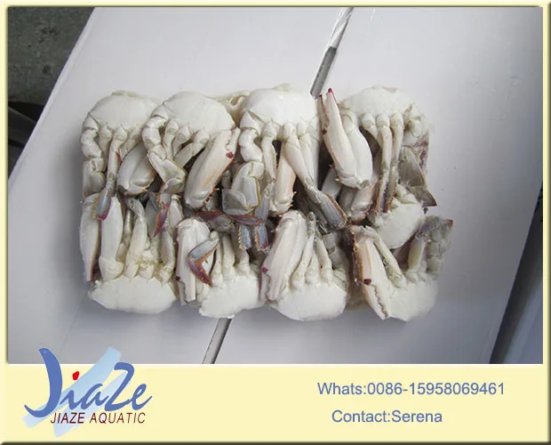
Wholesale Price Frozen half cut blue swimming crab seafood 