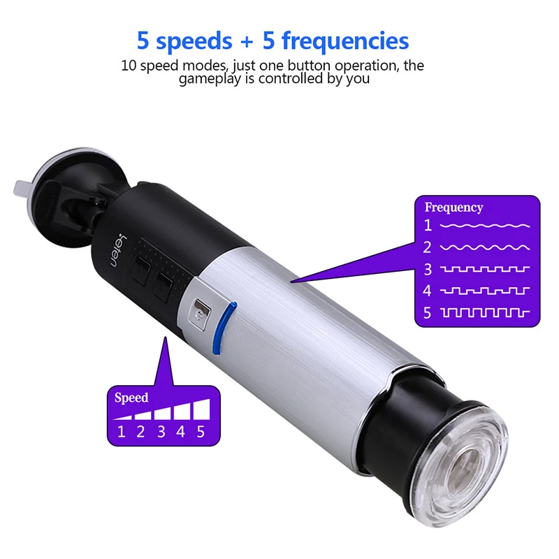 Male Masturbation Cup Automatic Telescopic Rotation Vagina Real Pussy Masturbator Erotic Sex toys for men Masturbating