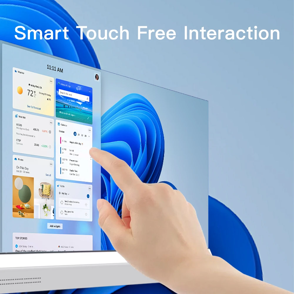 55 Inches OLED Transparent Touch screen Display Monitor Advertising Digital Signage Display
