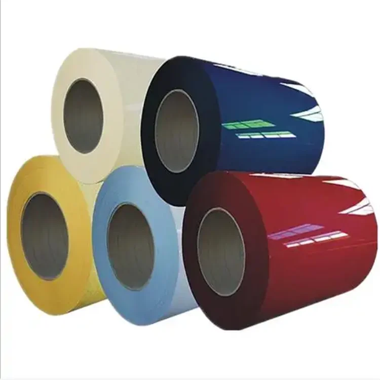 High Quality Prepainted Aluzinc Zinc Coated Steel Coil Metal Roofing PPGI PPGL Coil