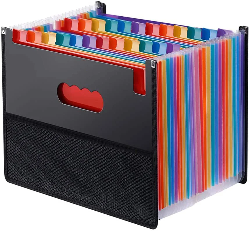 Expanding File Folders Alphabetical Expandable Accordion Document Bill Receipt Organizer Filing Box Teacher Office School