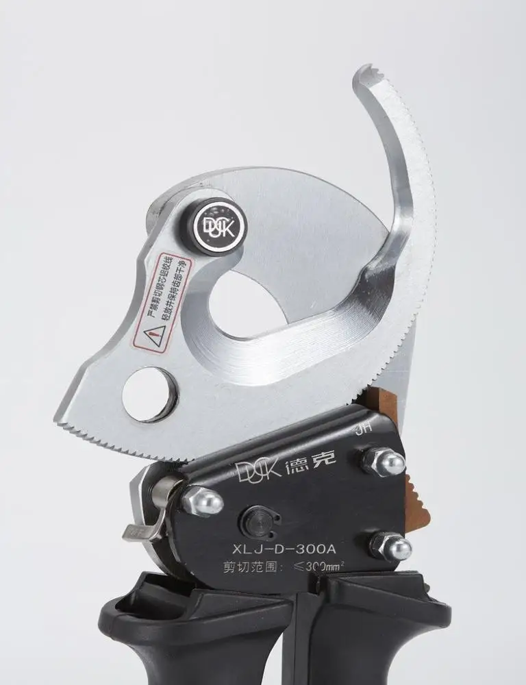 XLJ-D-300A dia 35mm mechanical ratchet cable cutter