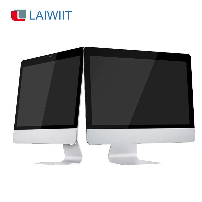 LAIWIIT 24 inch IPS screen full HD Core i5 desktop laptop computer all in one pc