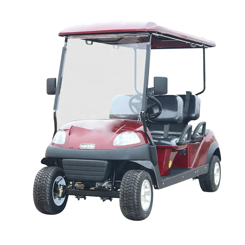 2024 China excellent product smoother driving electric golf cart customize colors golf cart with storage box