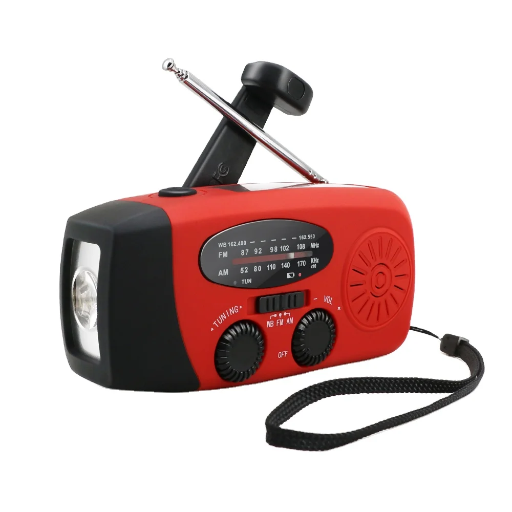 Earthquake disaster solar hand-cranked radio camping outdoor mini emergency rescue kit