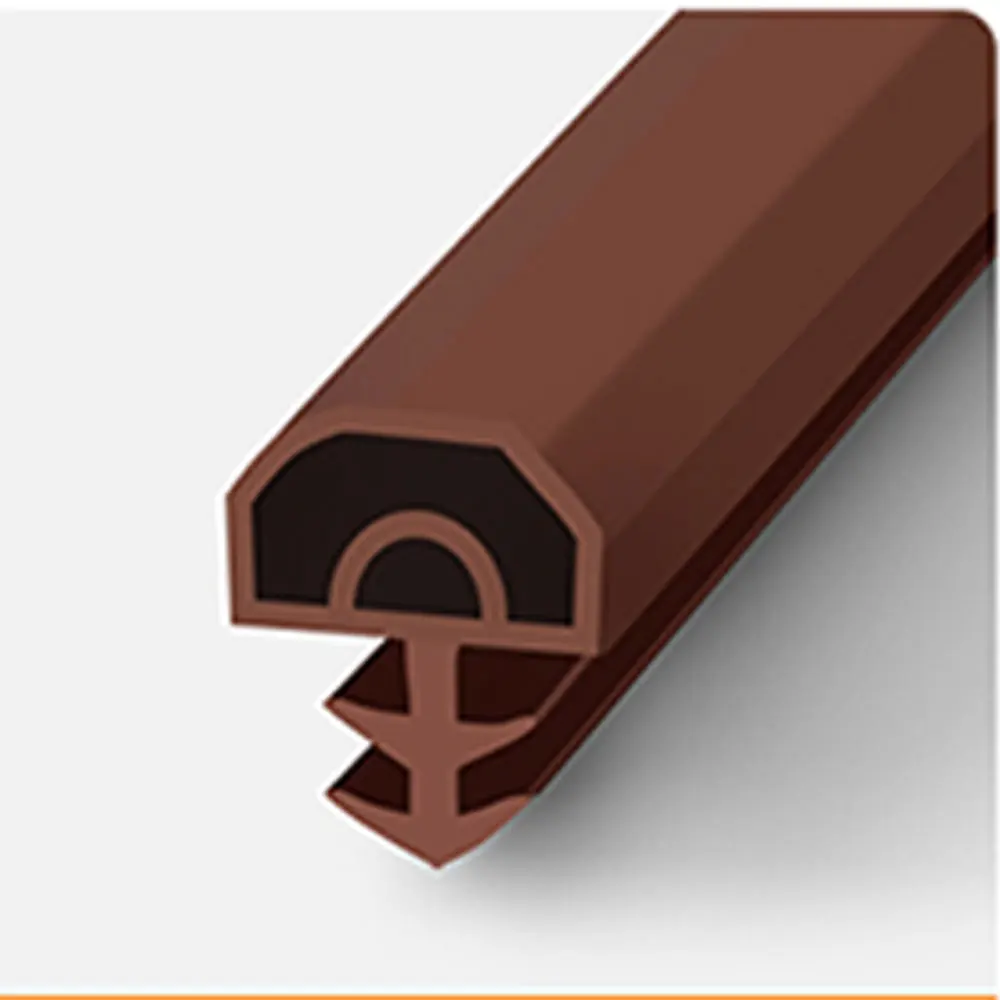 RUBEST Edge Protection PVC/TPE/Silicone Rubber Groove Window Wooden Door Frame Sound Insulation Dust Proof Seal