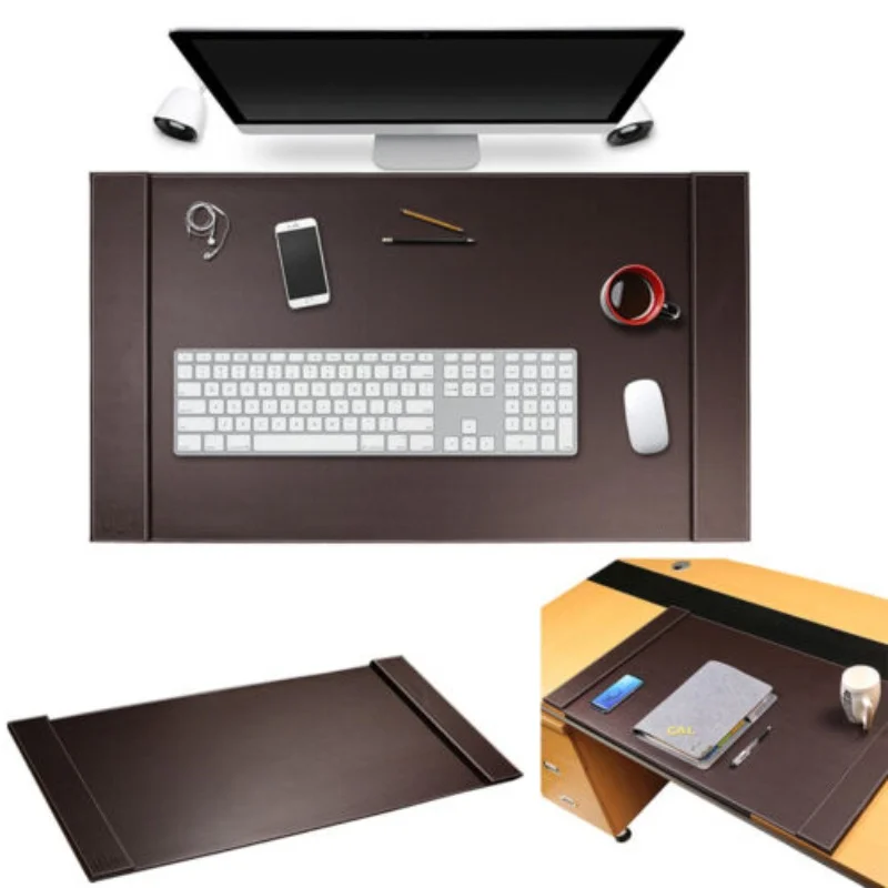 Office File Paper Clip Drawing Board Computer Conference vegan pu leather laptop pad desk table mat