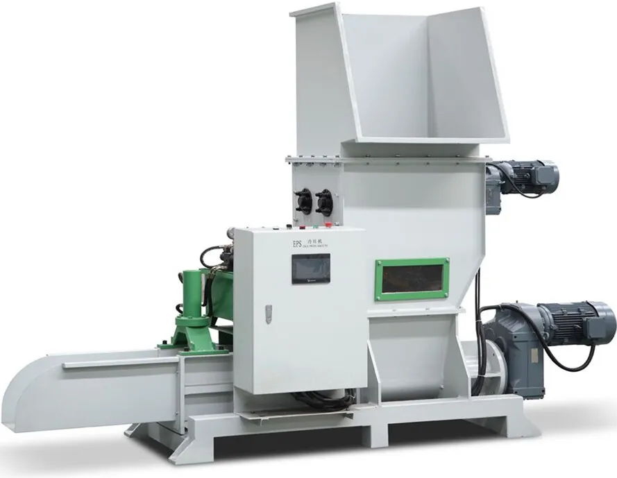 Expanded Polystyrene EPS Foam Compacting Recycling Machine EPE Styrofoam Cold Compactor Compressing Foam Recycling Machine