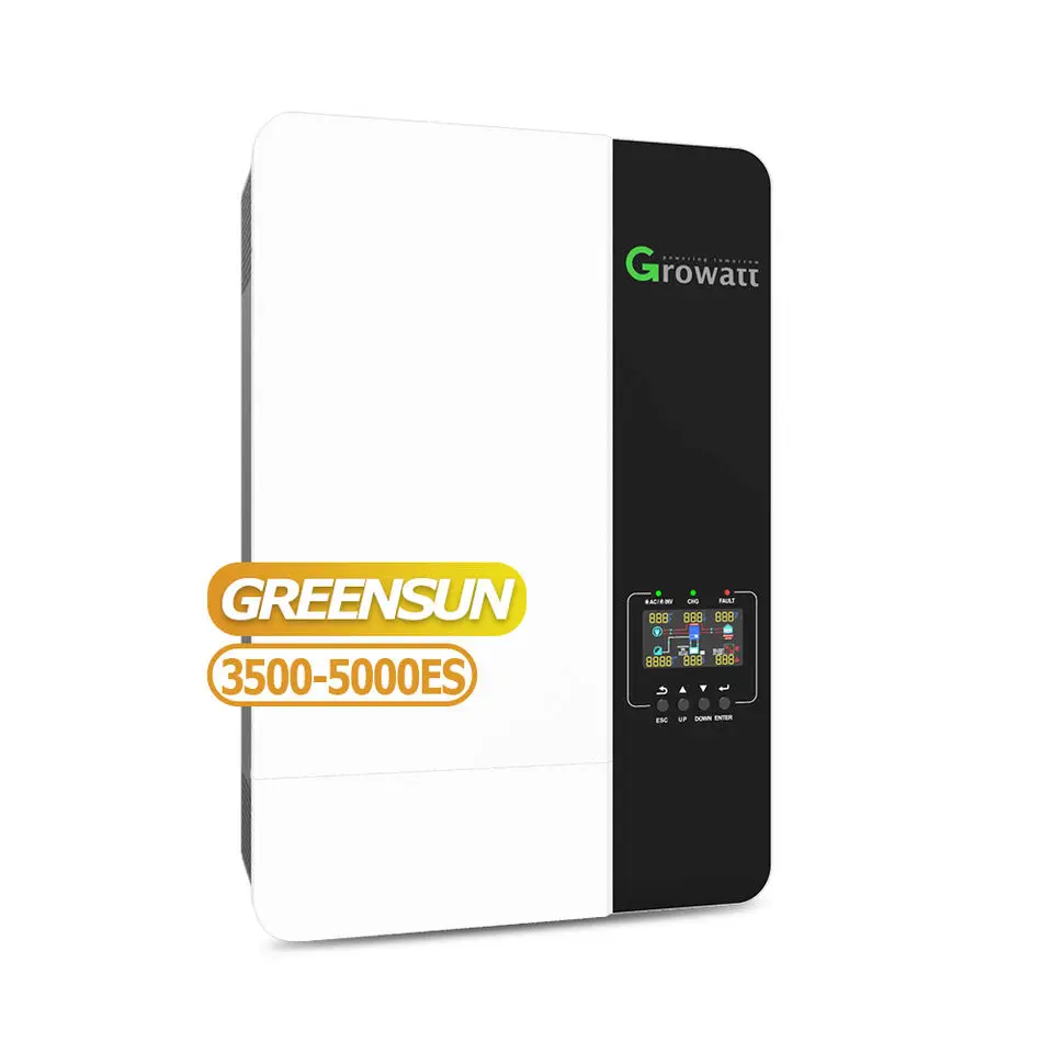 48V 110V/240V 5KW Off Grid All In One Inverter Charger Hybrid Solar Inverter with LiFeP04 And Lead Acid Battery