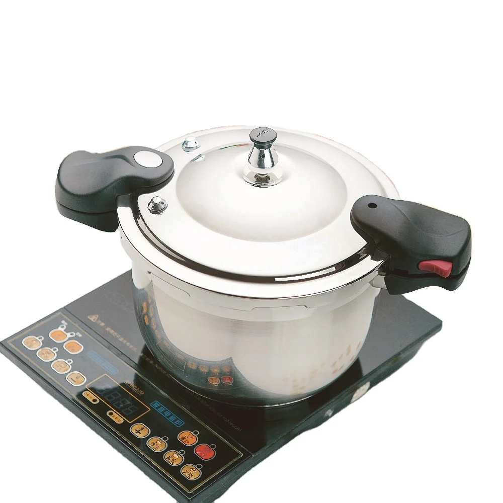 Japan non-stick pressure cooker stainless steel glass cover cooker set induction gas pressure cooker factory wholesale