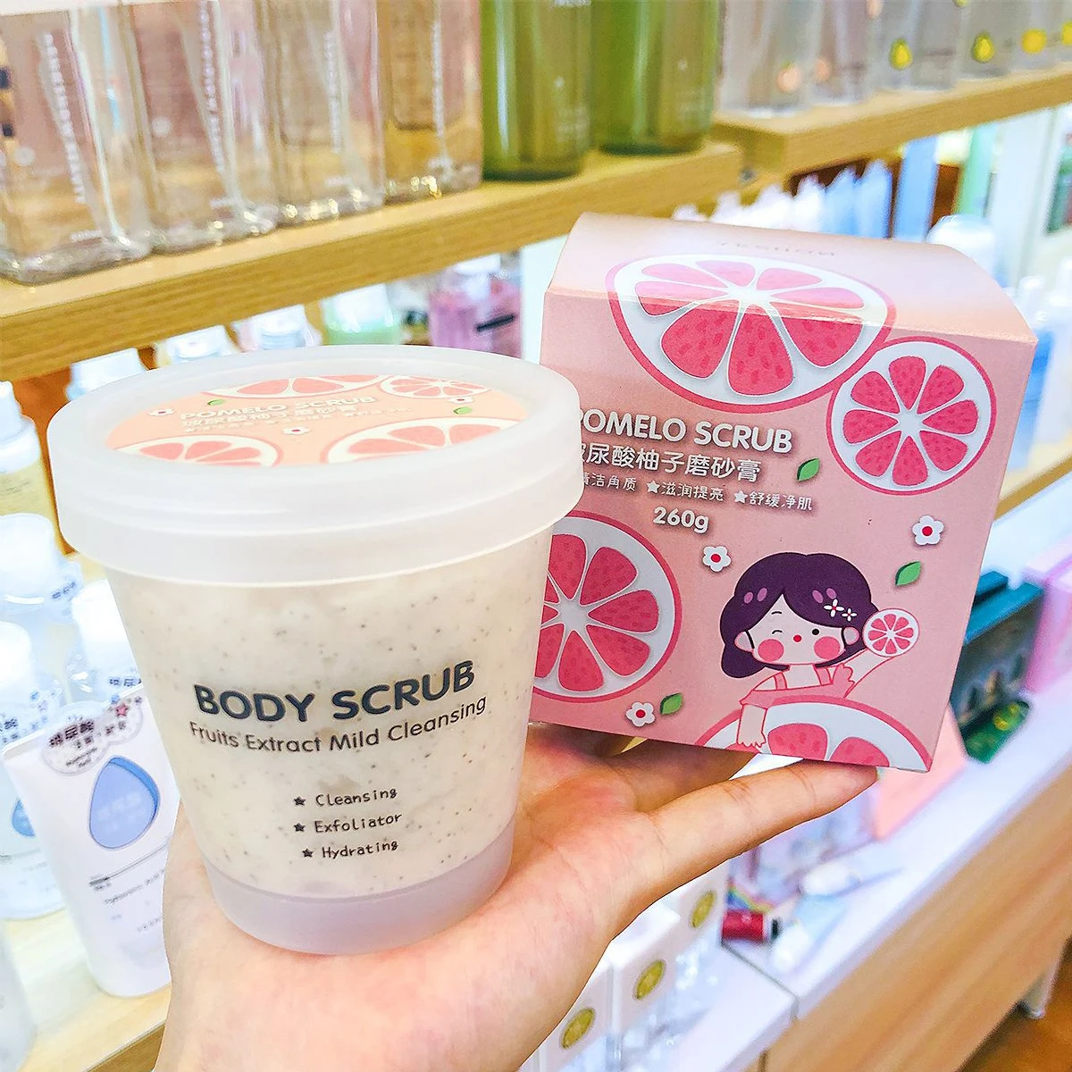 
 New Arrival Skin Care Whitening Moisturizing Sugar Face Scrub Private Label Exfoliating Fair and lovely body lotiol Body Scrub  