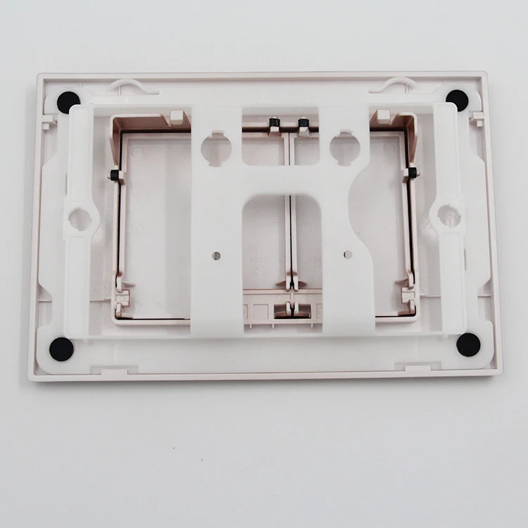 Toilet Button for In-wall Concealed Cistern Glossy White Surface Chrome Black Silver Push Button Available